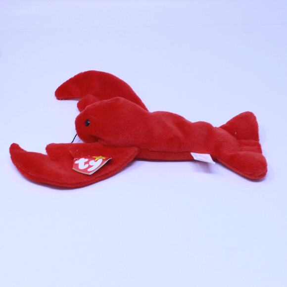 TY Vintage Lobster "Pinchers" Beanie Baby - Picture 3 of 9